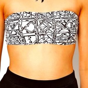 Tribal Bandeau Top